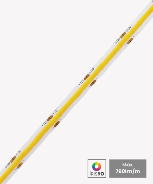 Fita COB IRC >90 - 8W/m | 50m | 12V