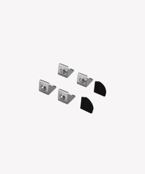 Kit perfil Edge - Preto
