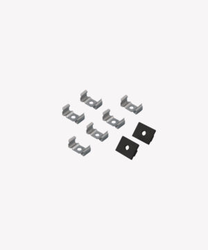 Kit perfil Ignis sobrepor - Preto