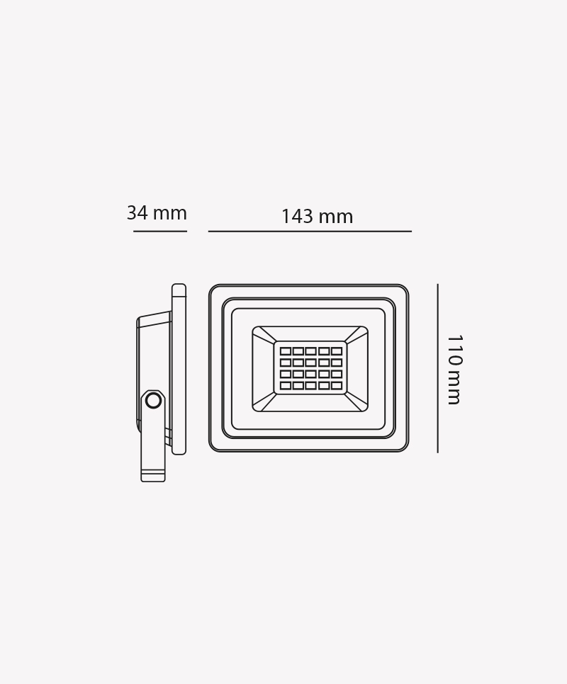 Refletor-10W