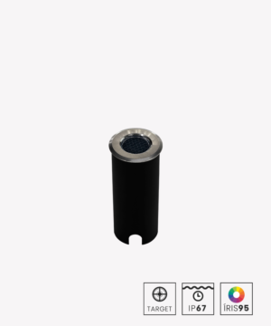 Embutido de solo 1.5W | 15° | IP67