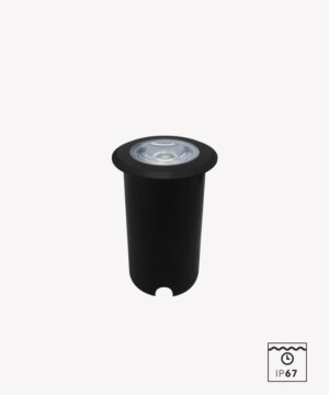 Embutido de solo 10W | 30° | IP67