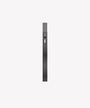 Trilho eletrificado 1.5m preto
