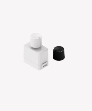 Dimmer rotativo branco ou preto