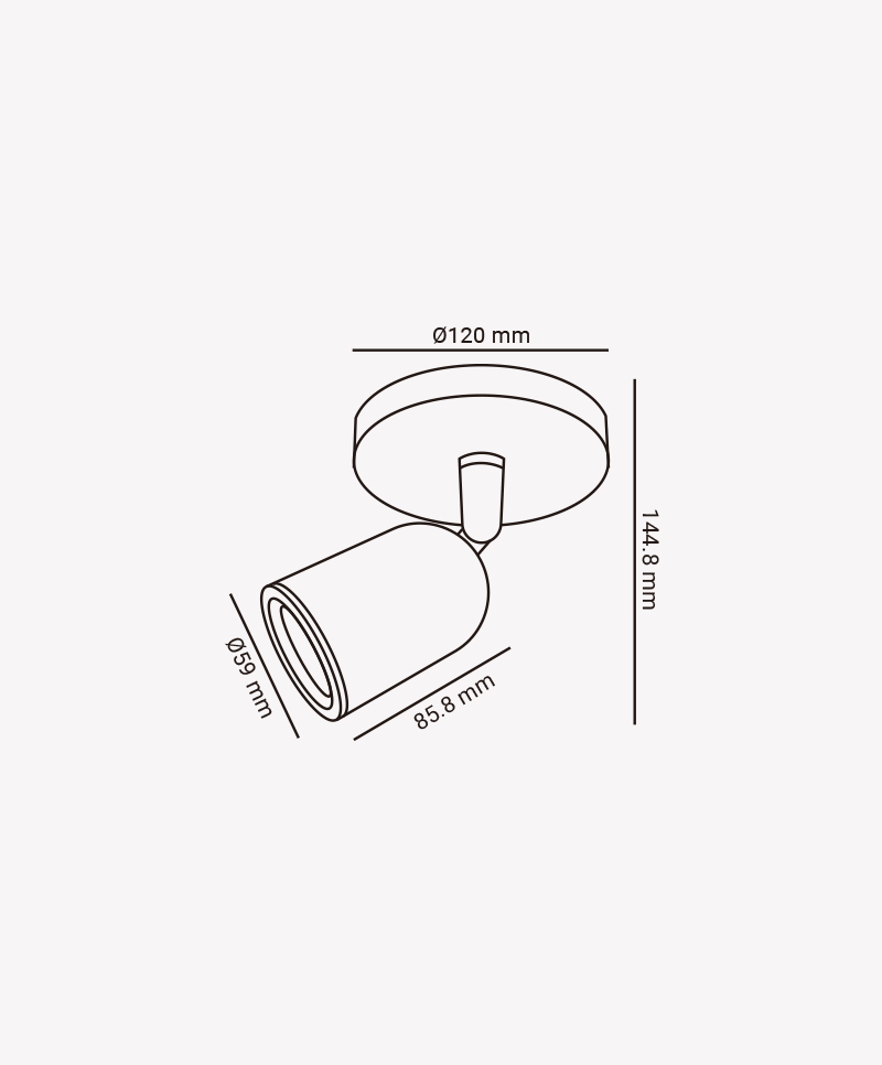 SPOT-SOBREPOR-DIRECIONAVEL-CANOPLA-7W-DT-2